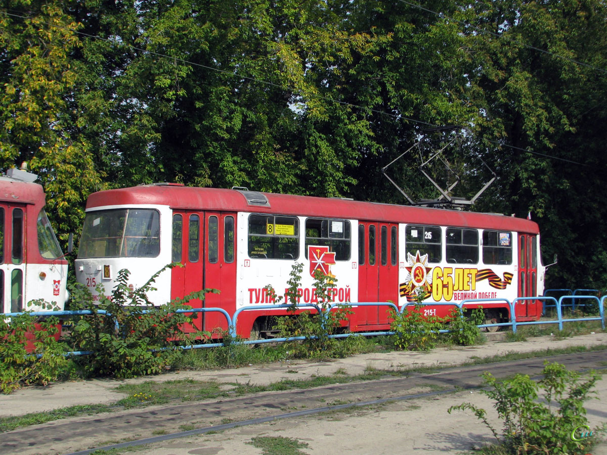 Тула. Tatra T3SU №215