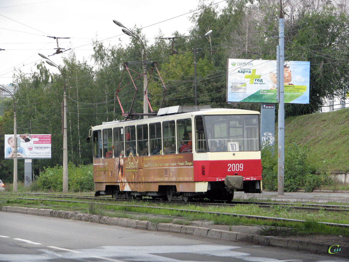 Ижевск. Tatra T6B5 (Tatra T3M) №2009
