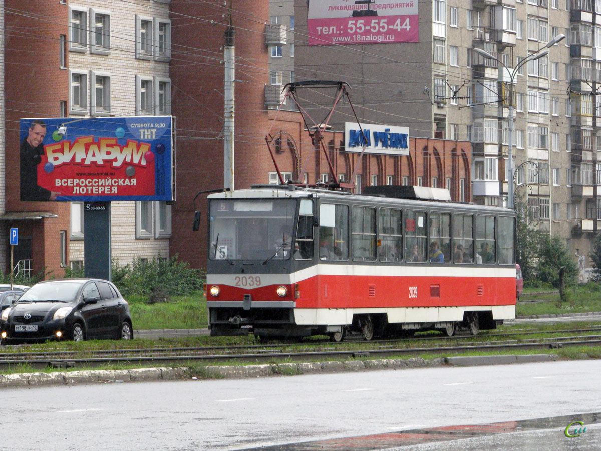 Ижевск. Tatra T6B5 (Tatra T3M) №2039