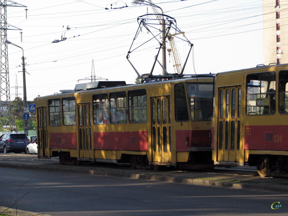 Киев. Tatra T6B5 (Tatra T3M) №037