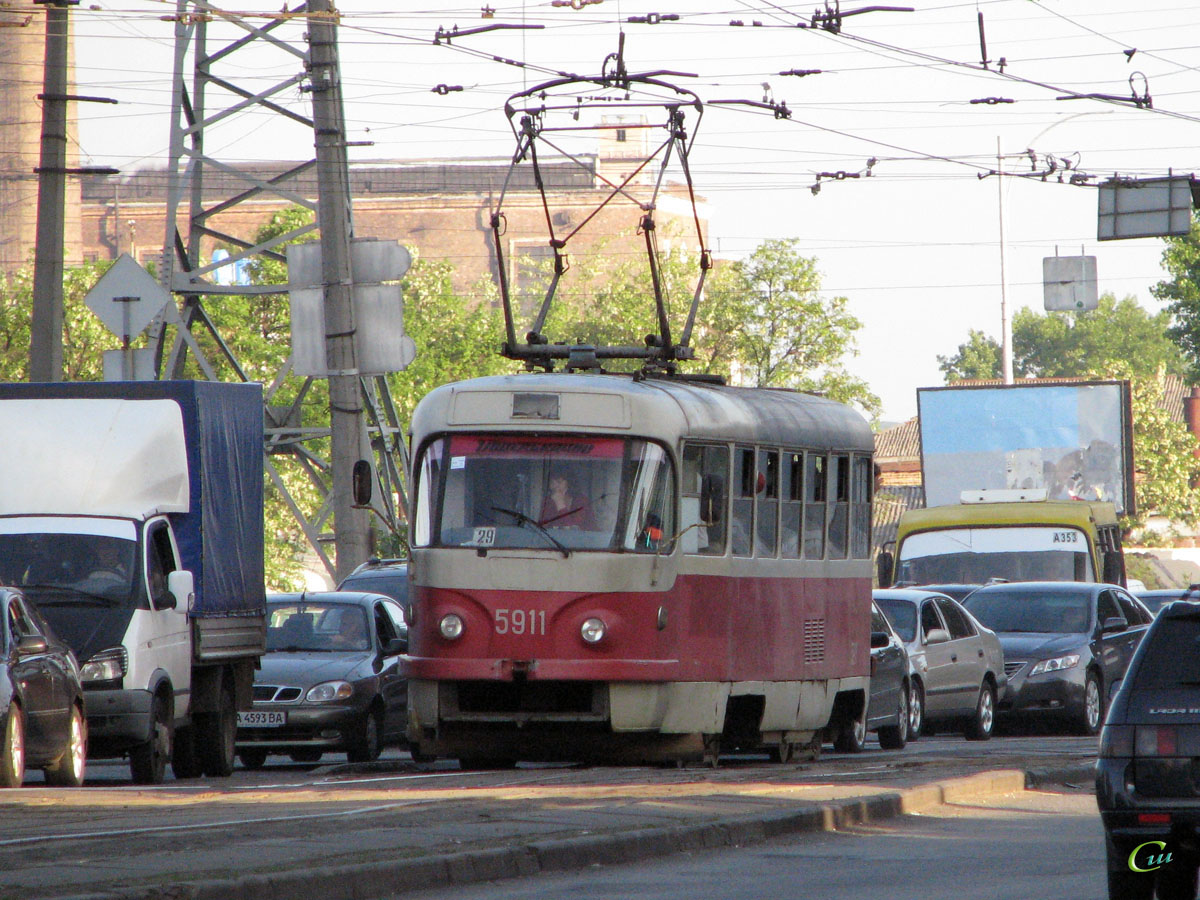 Киев. Tatra T3SU №5911