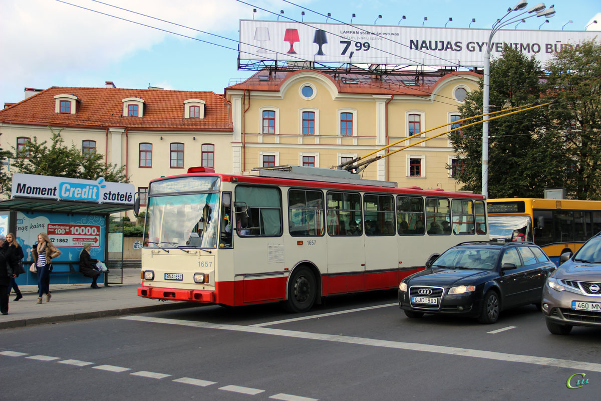 Вильнюс. Škoda 14Tr17/6M №1657