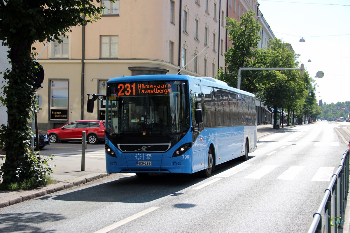 Хельсинки. Volvo 8900LE GKN-298