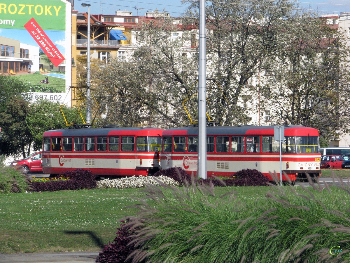 Прага. Tatra T3R.P №5526, Tatra T3R.P №5525