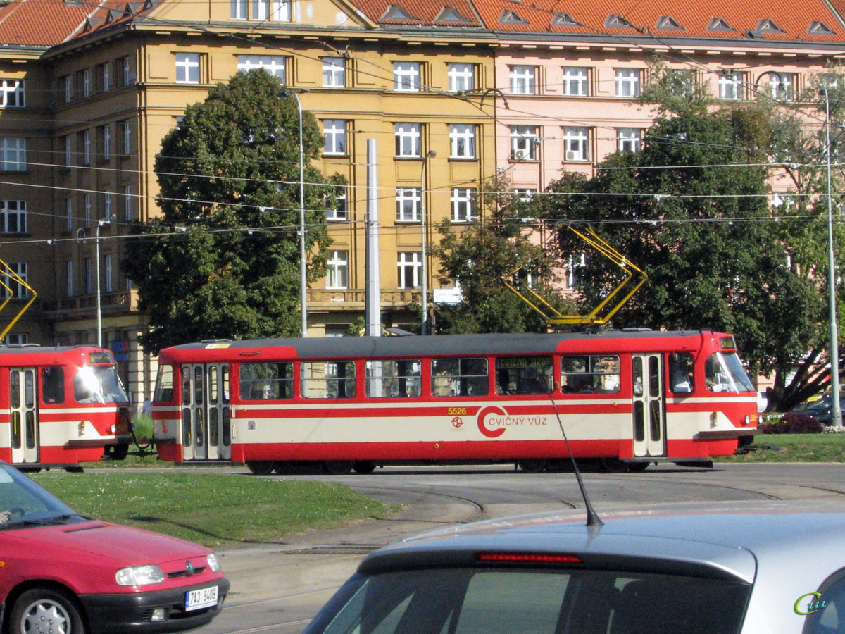 Прага. Tatra T3R.P №5526