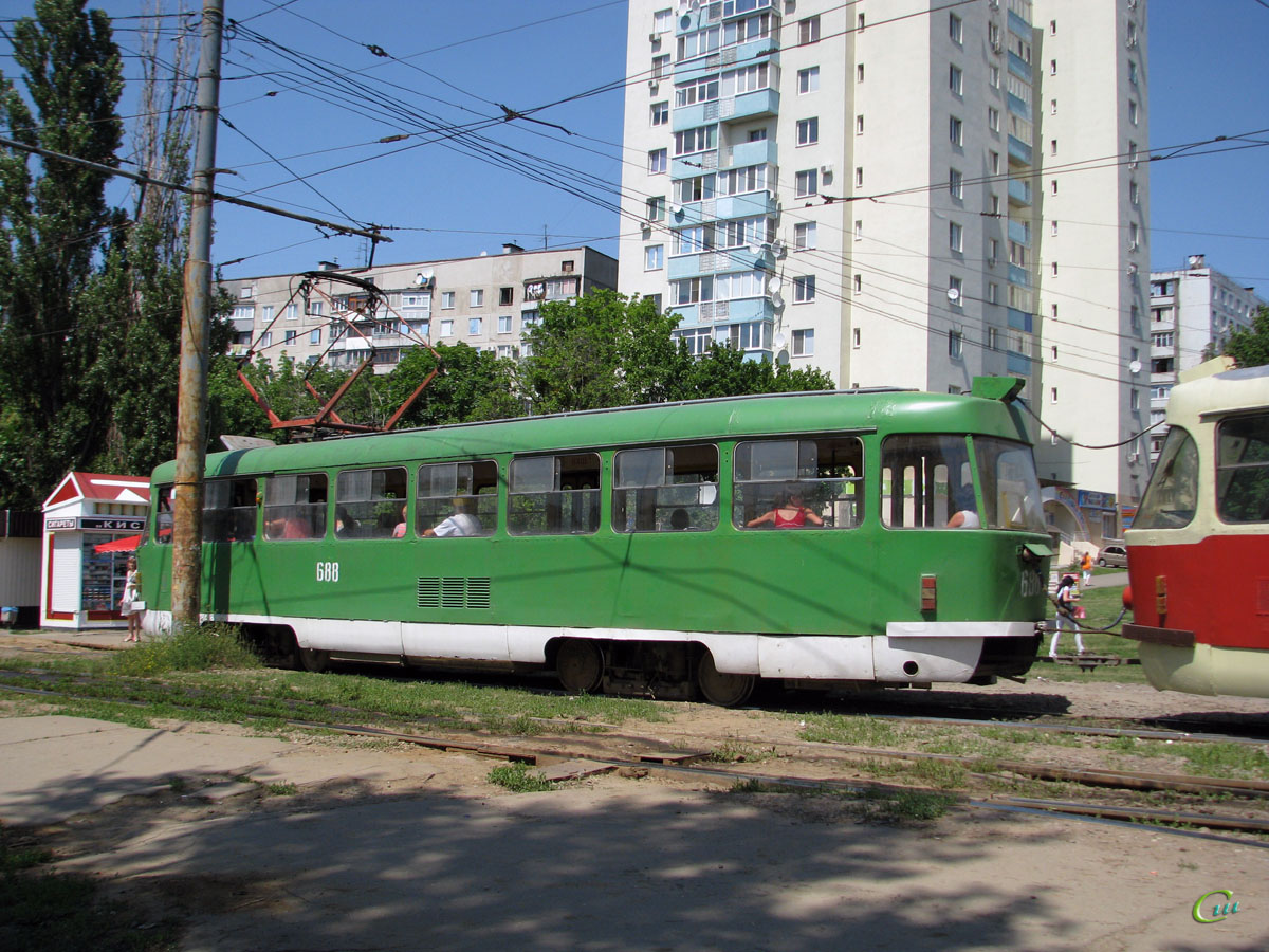 Харьков. Tatra T3SU №688
