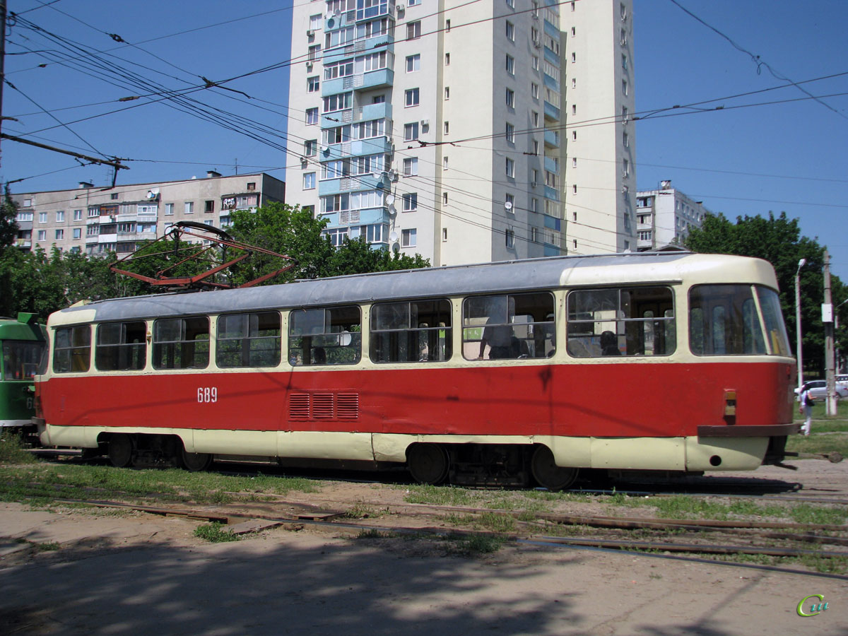 Харьков. Tatra T3SU №689
