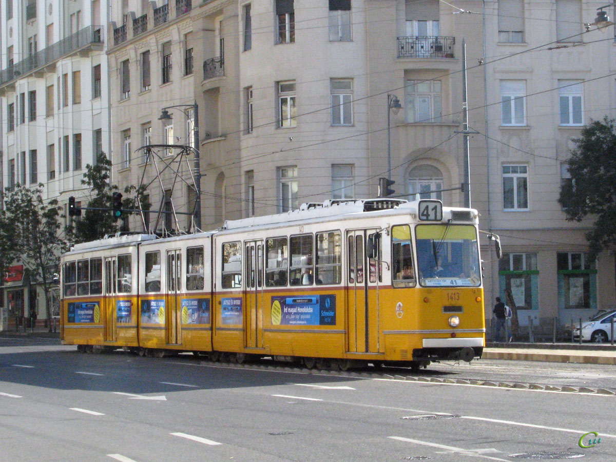 Будапешт. Ganz CSMG2 №1413