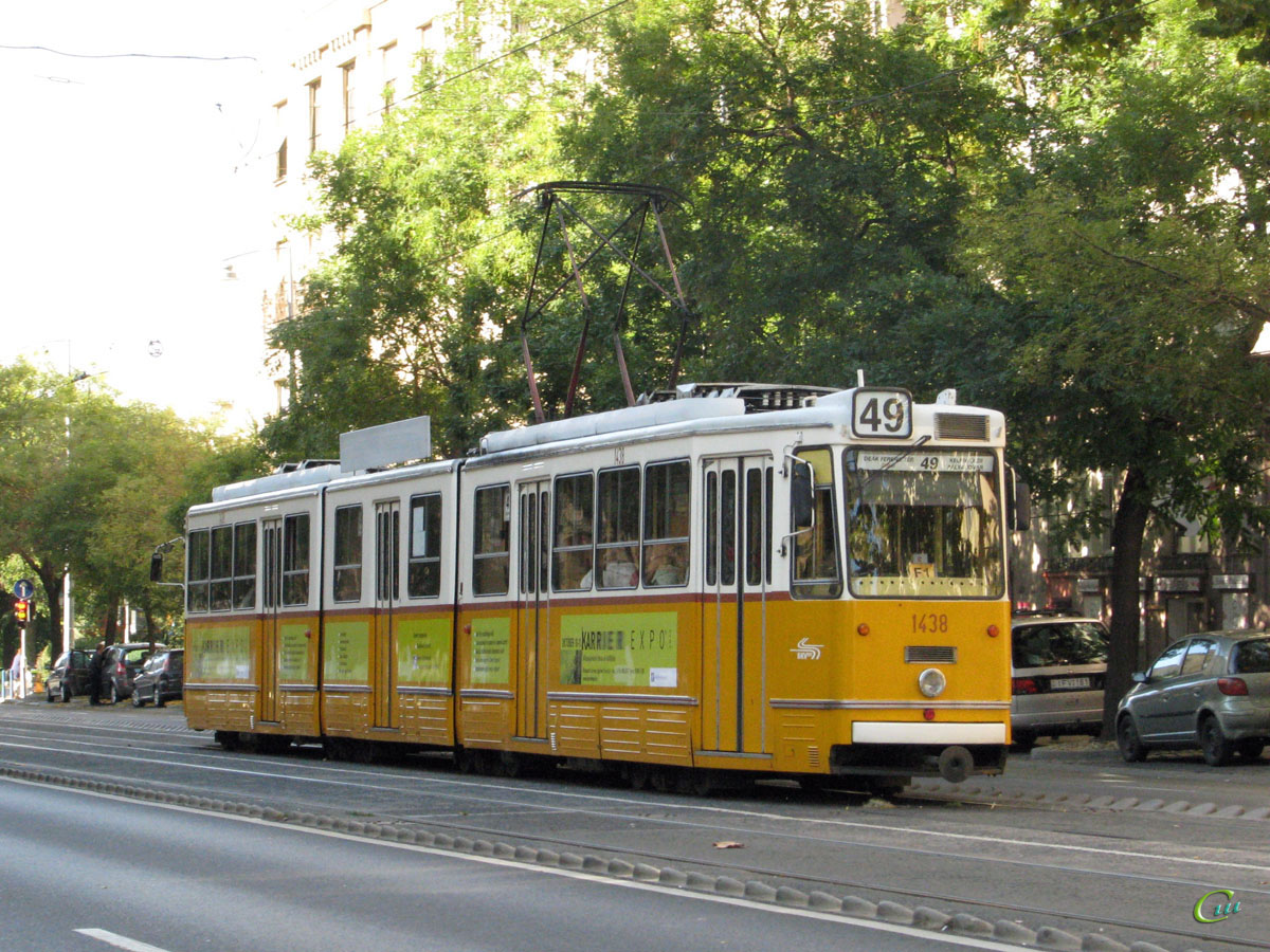 Будапешт. Ganz CSMG2 №1438