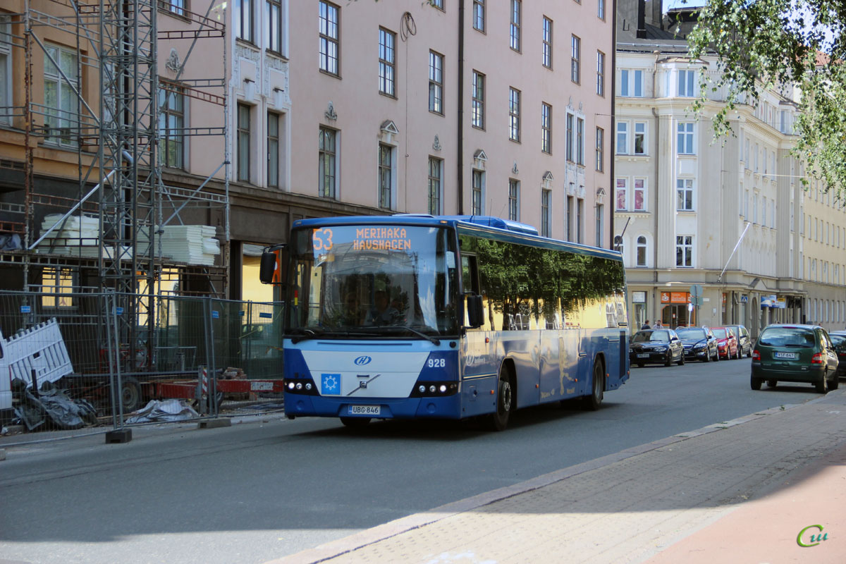 Хельсинки. Volvo 8700LE UBG-846