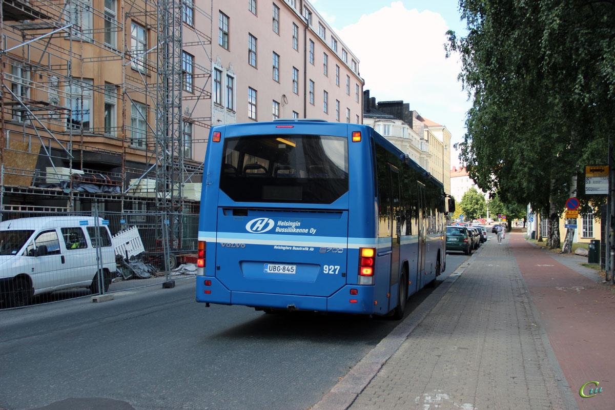 Хельсинки. Volvo 8700LE UBG-845
