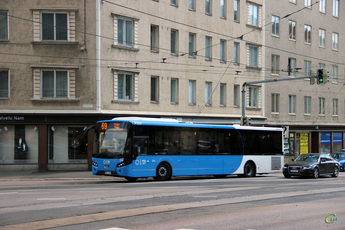 Хельсинки. VDL Citea SLE-129 KMC-462
