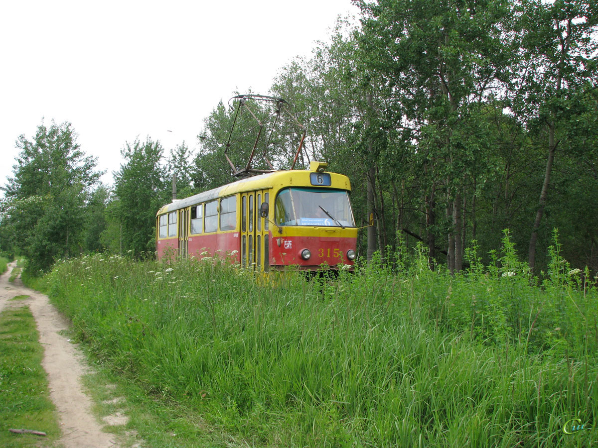 Тверь. Tatra T3SU №315