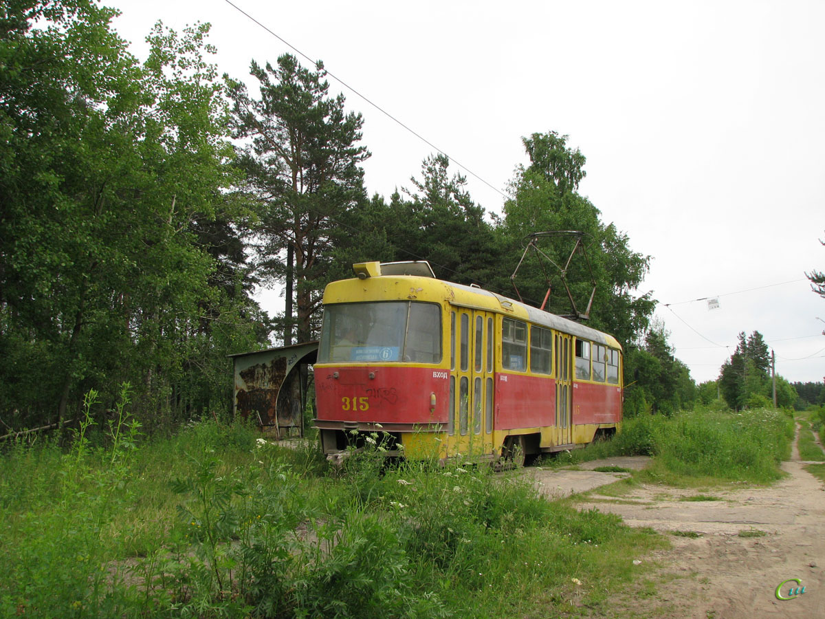 Тверь. Tatra T3SU №315