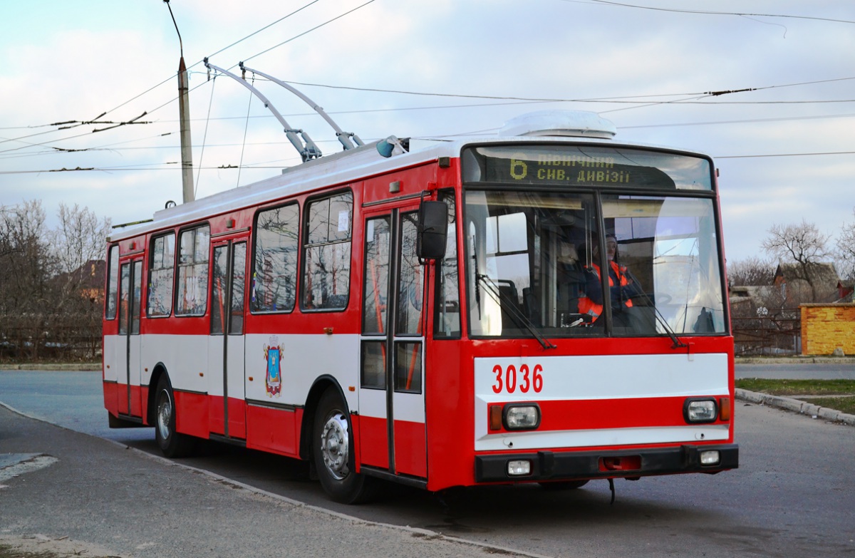 Николаев. Škoda 14TrR №3036