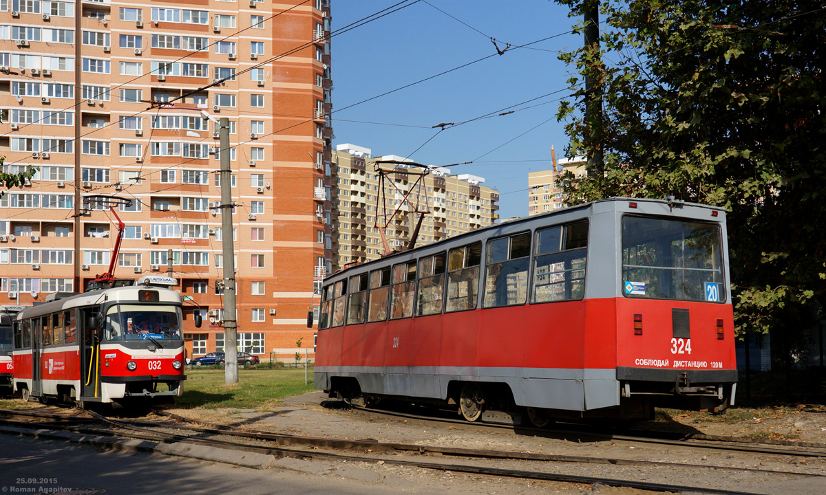 Краснодар. 71-605 (КТМ-5) №324, Tatra T3SU КВР ТРЗ №032