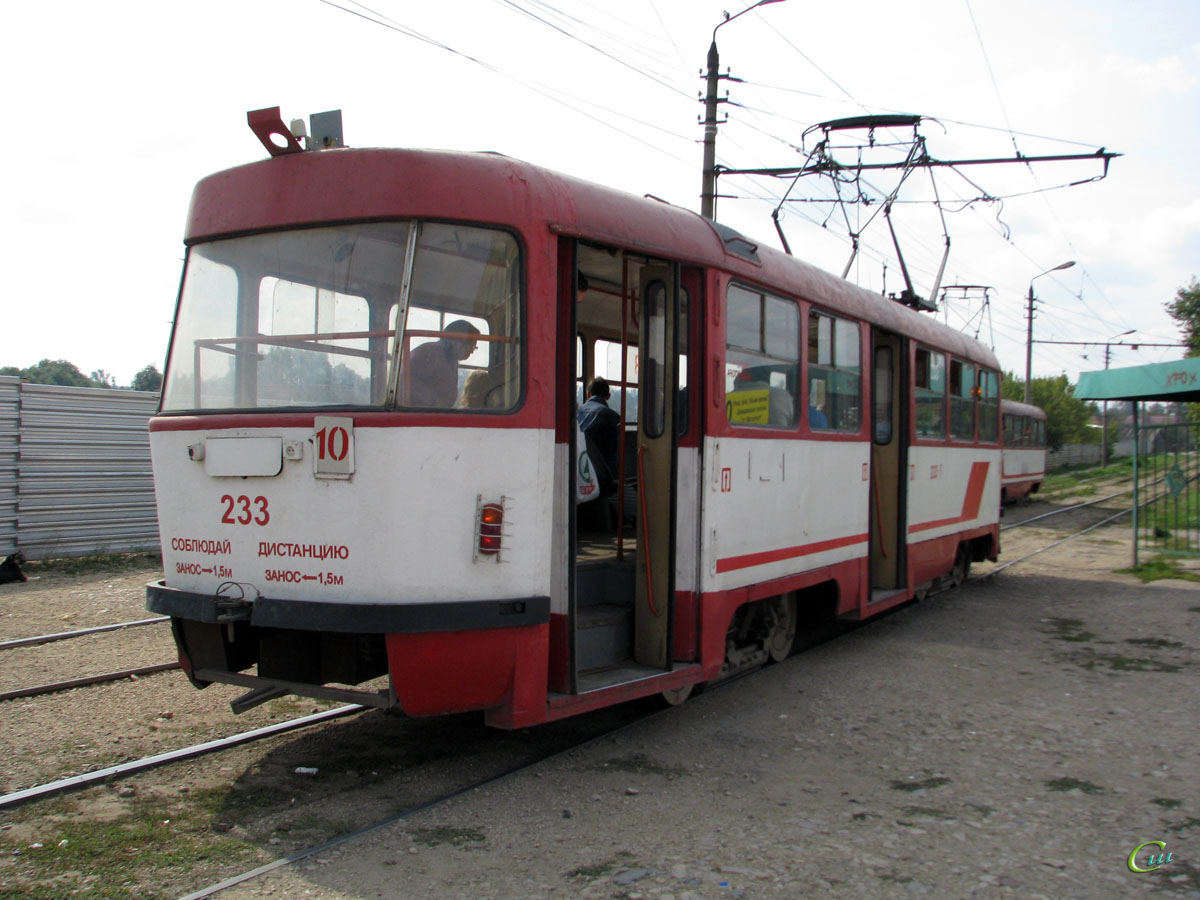 Тула. Tatra T3SU №233