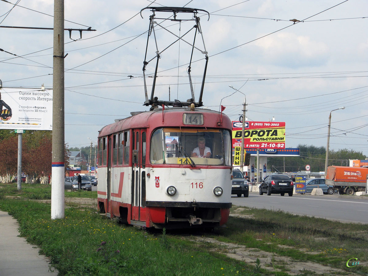 Тула. Tatra T3SU №116