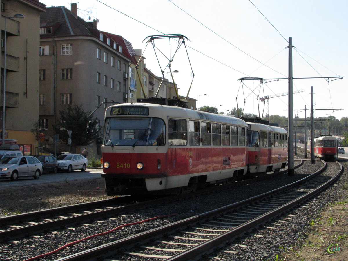 Прага. Tatra T3R.P №8410