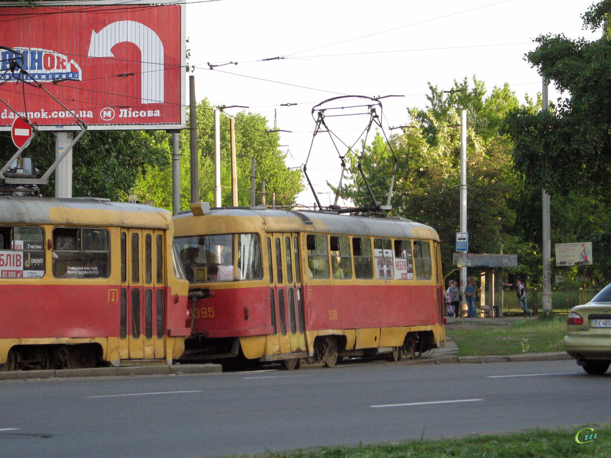 Киев. Tatra T3 (двухдверная) №5395