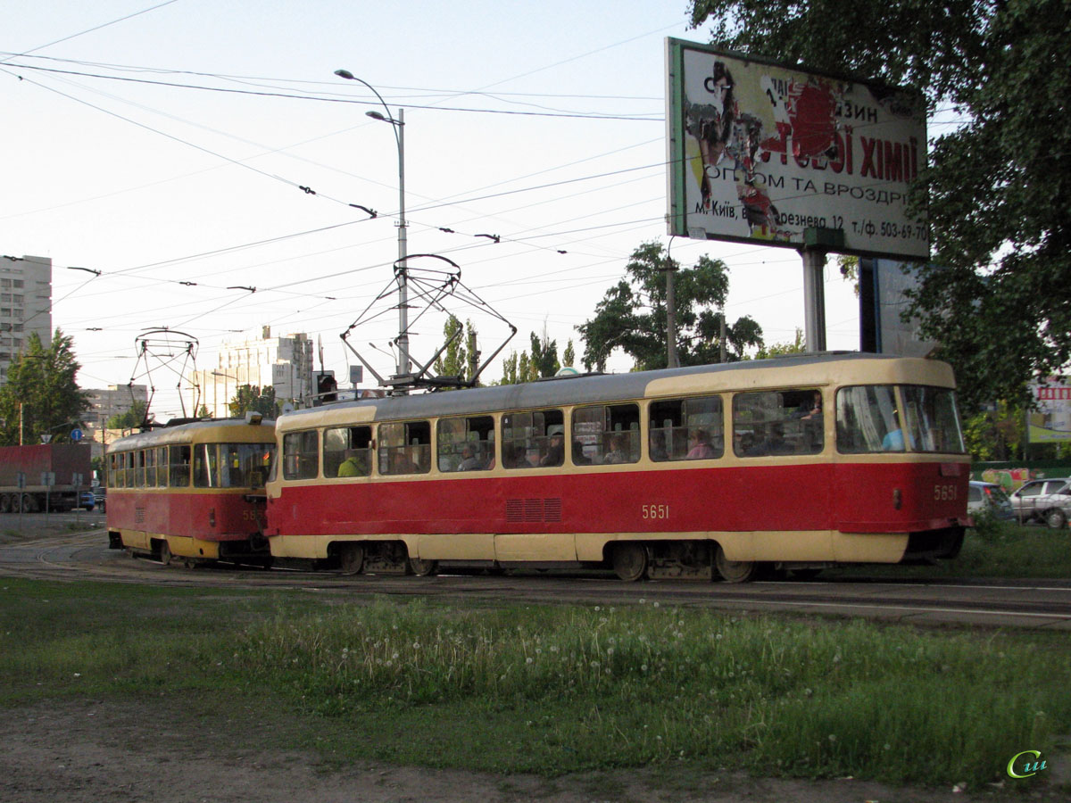 Киев. Tatra T3SU №5651
