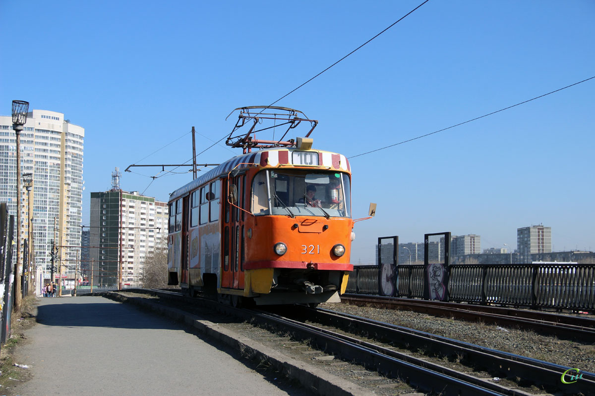 Екатеринбург. Tatra T3SU №321
