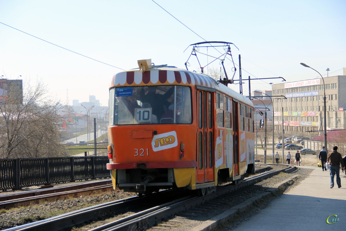 Екатеринбург. Tatra T3SU №321