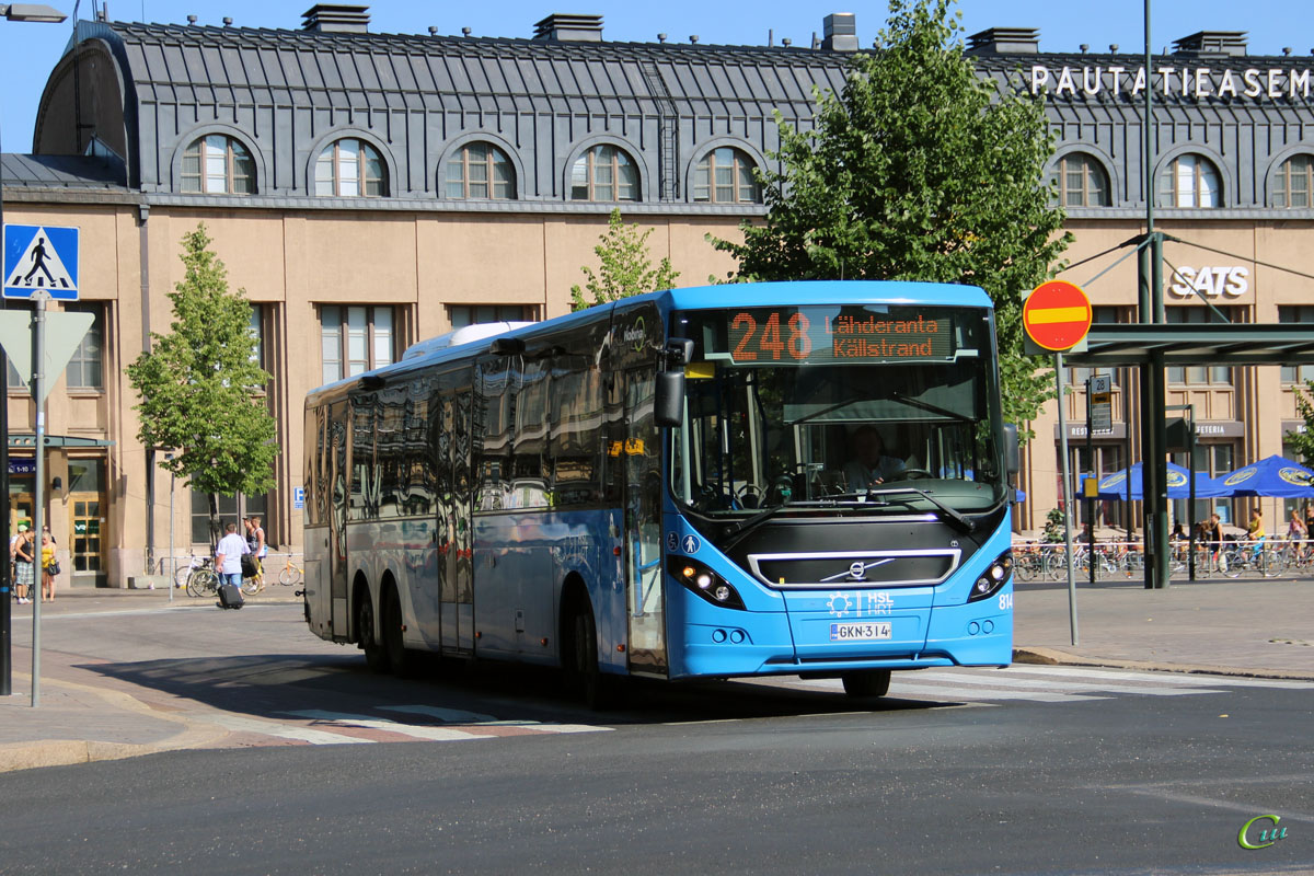 Хельсинки. Volvo 8900BLE GKN-314
