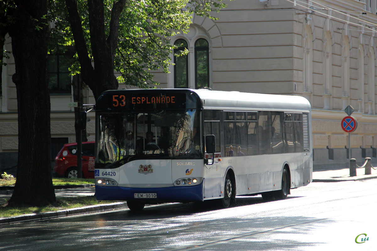 Рига. Solaris Urbino II 12 EM-9010