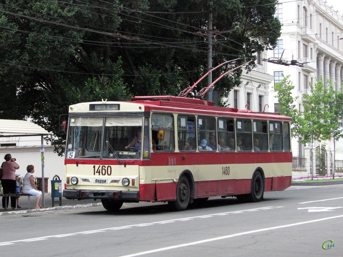 Мариуполь. Škoda 14Tr89/6 №1460