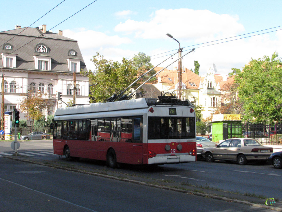 Будапешт. Solaris Trollino 12B №612