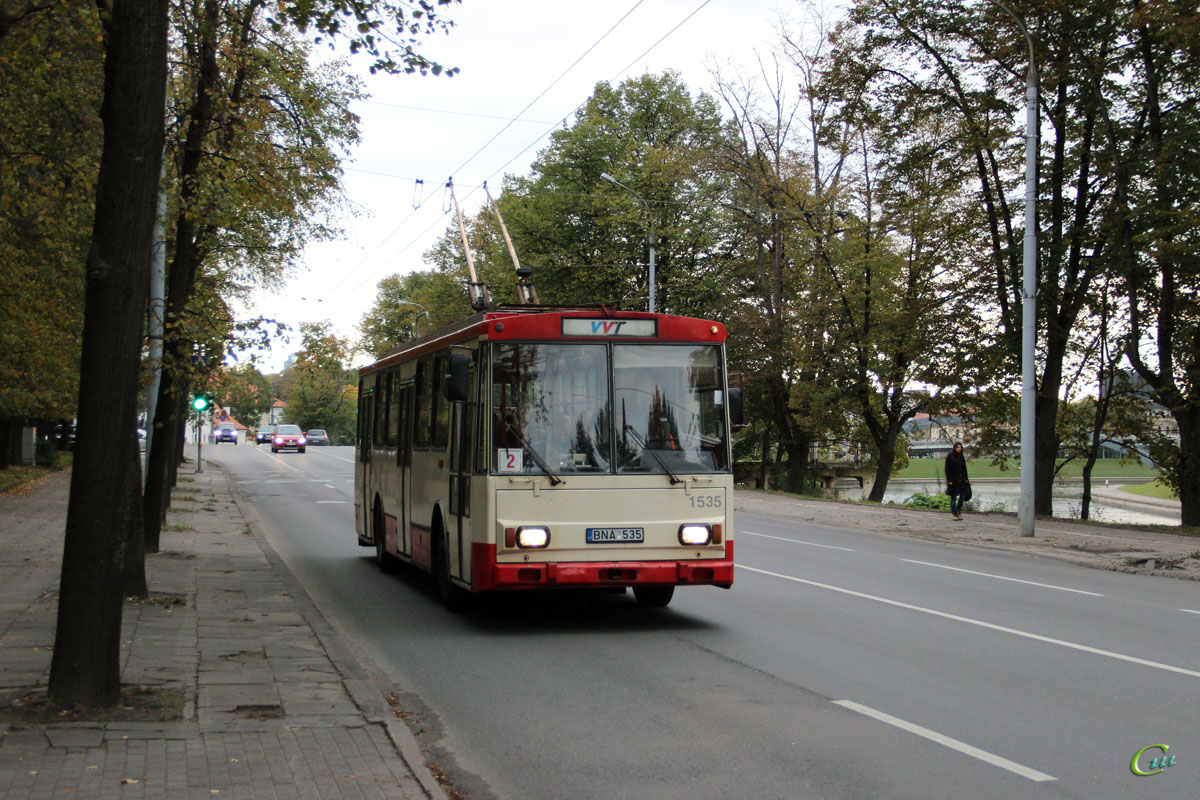 Вильнюс. Škoda 14Tr89/6 №1535