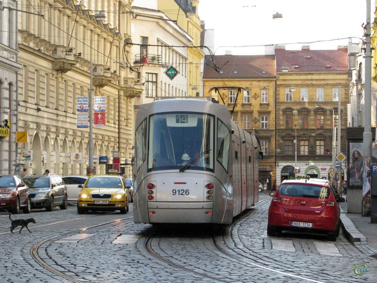 Прага. Škoda 14T №9126