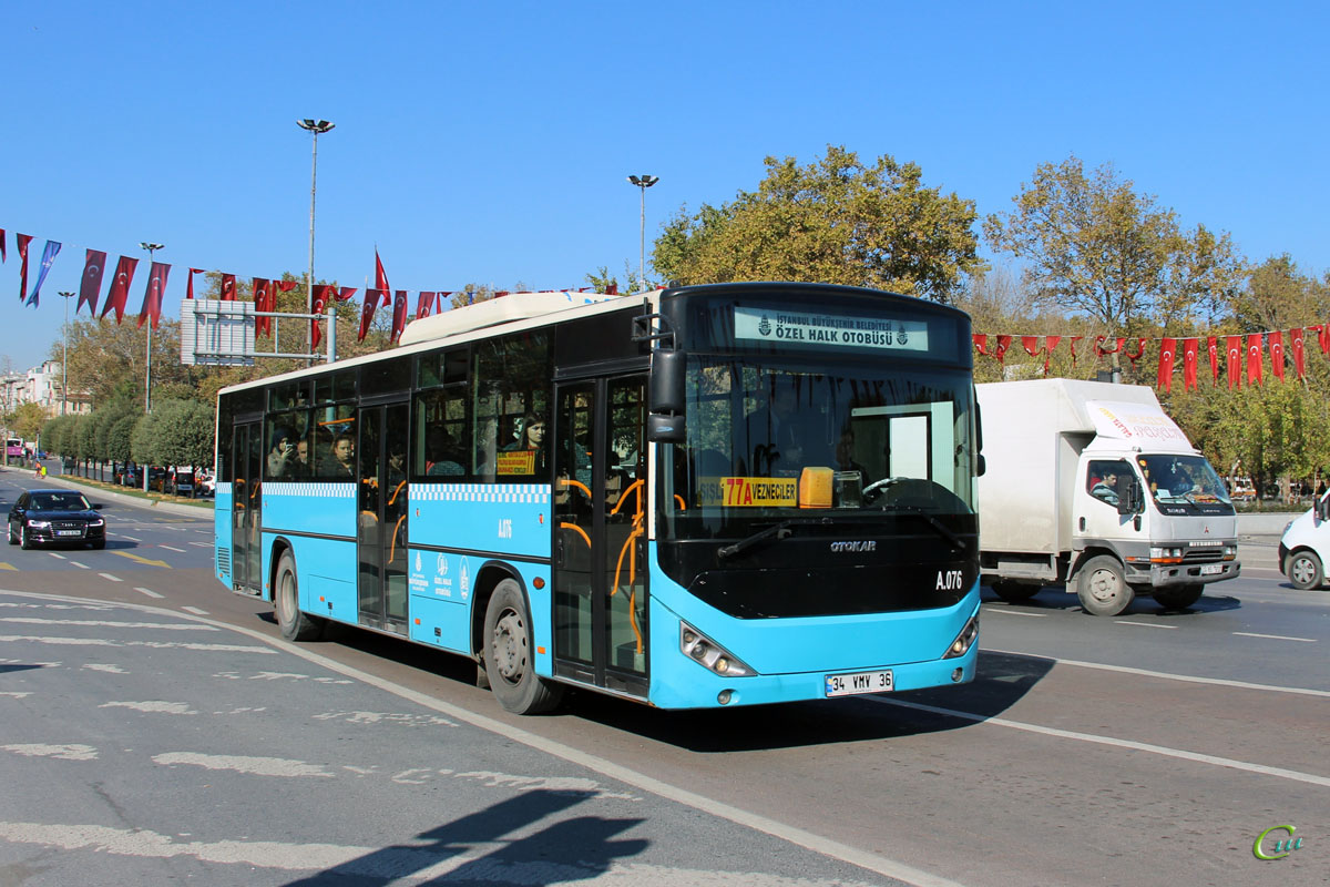 Стамбул. Otokar Kent 290H 34 VMV 36