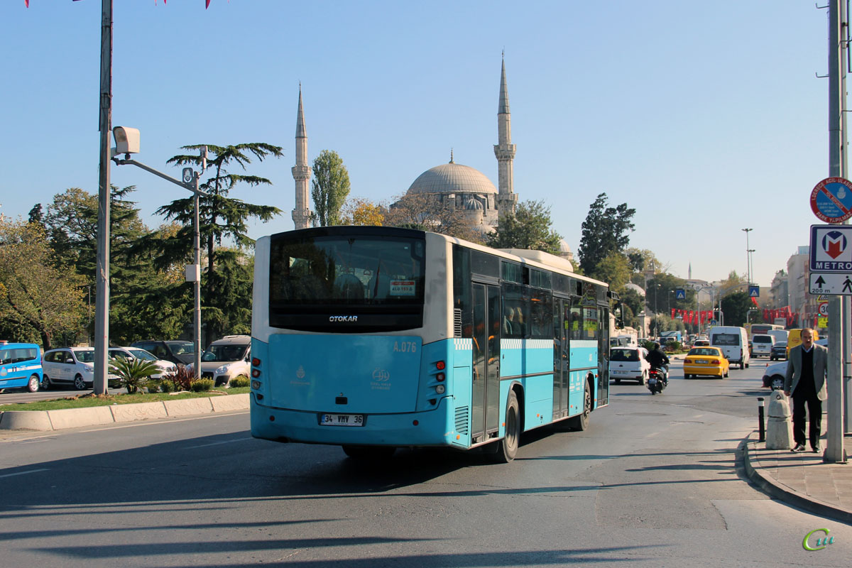Стамбул. Otokar Kent 290H 34 VMV 36