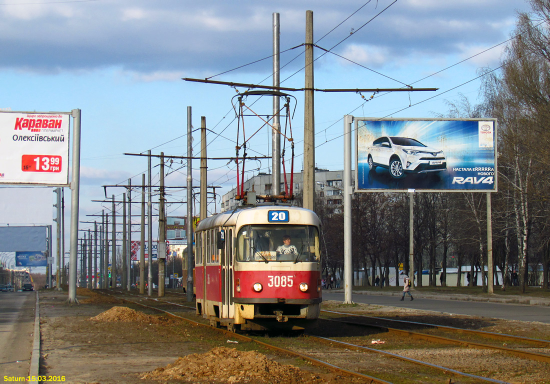 Харьков. Tatra T3SUCS №3085