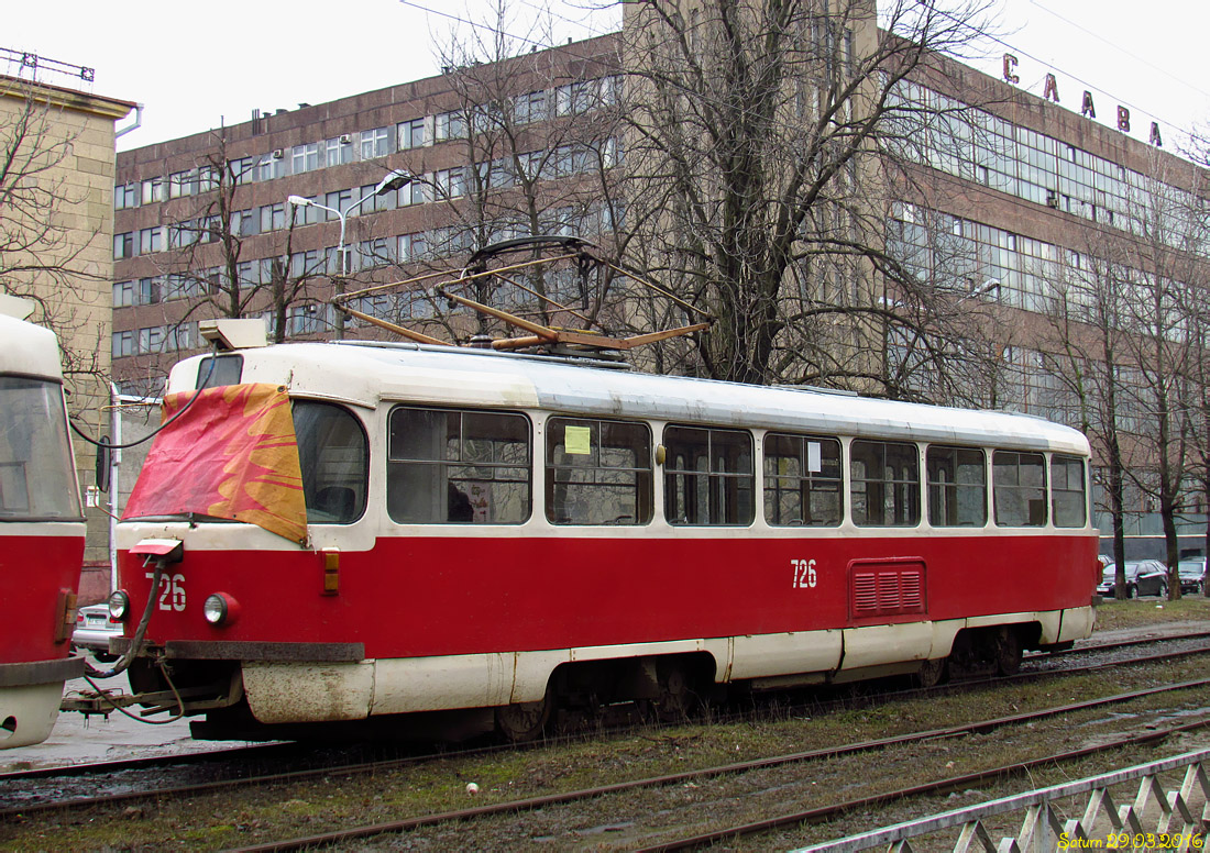 Харьков. Tatra T3SU №726