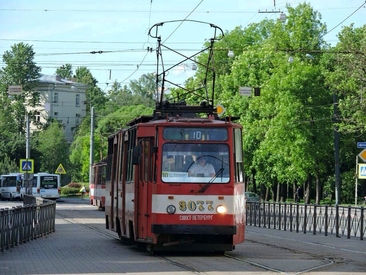 Санкт-Петербург. ЛВС-86К №3077