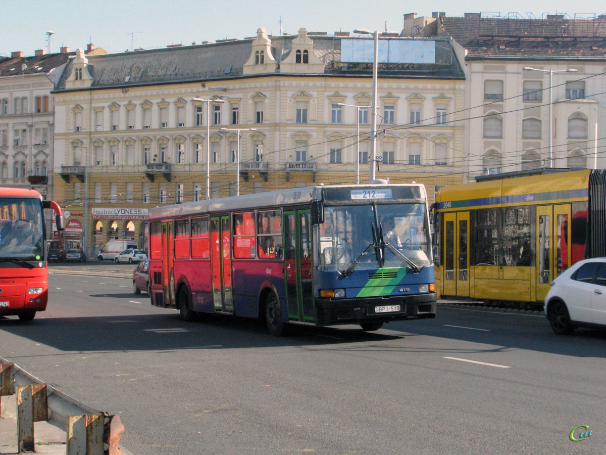 Будапешт. Ikarus 415 BPI-510