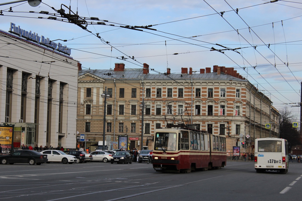 Санкт-Петербург. ЛВС-86К №3469