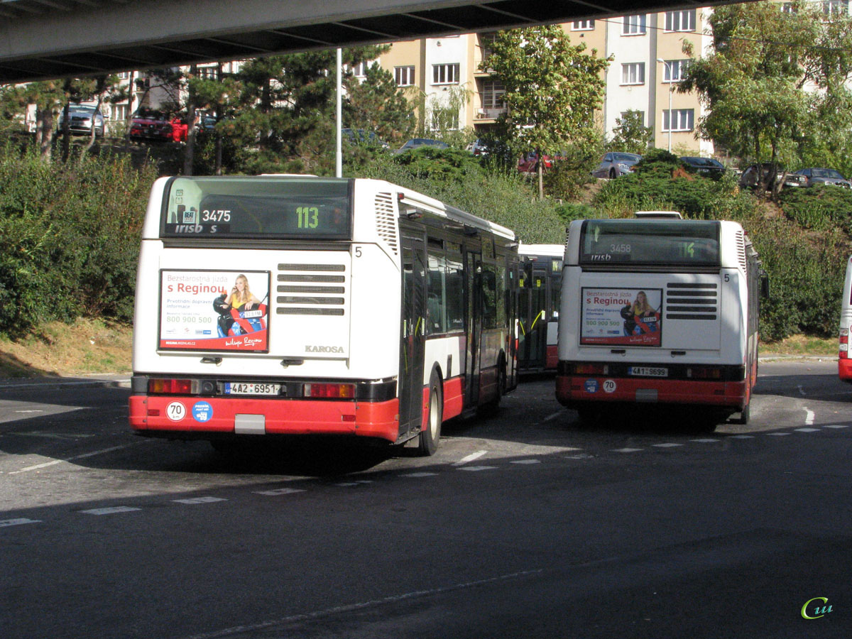 Прага. Irisbus Agora S/Citybus 12M 4A1 9699, Irisbus Agora S/Citybus 12M 4A2 6951