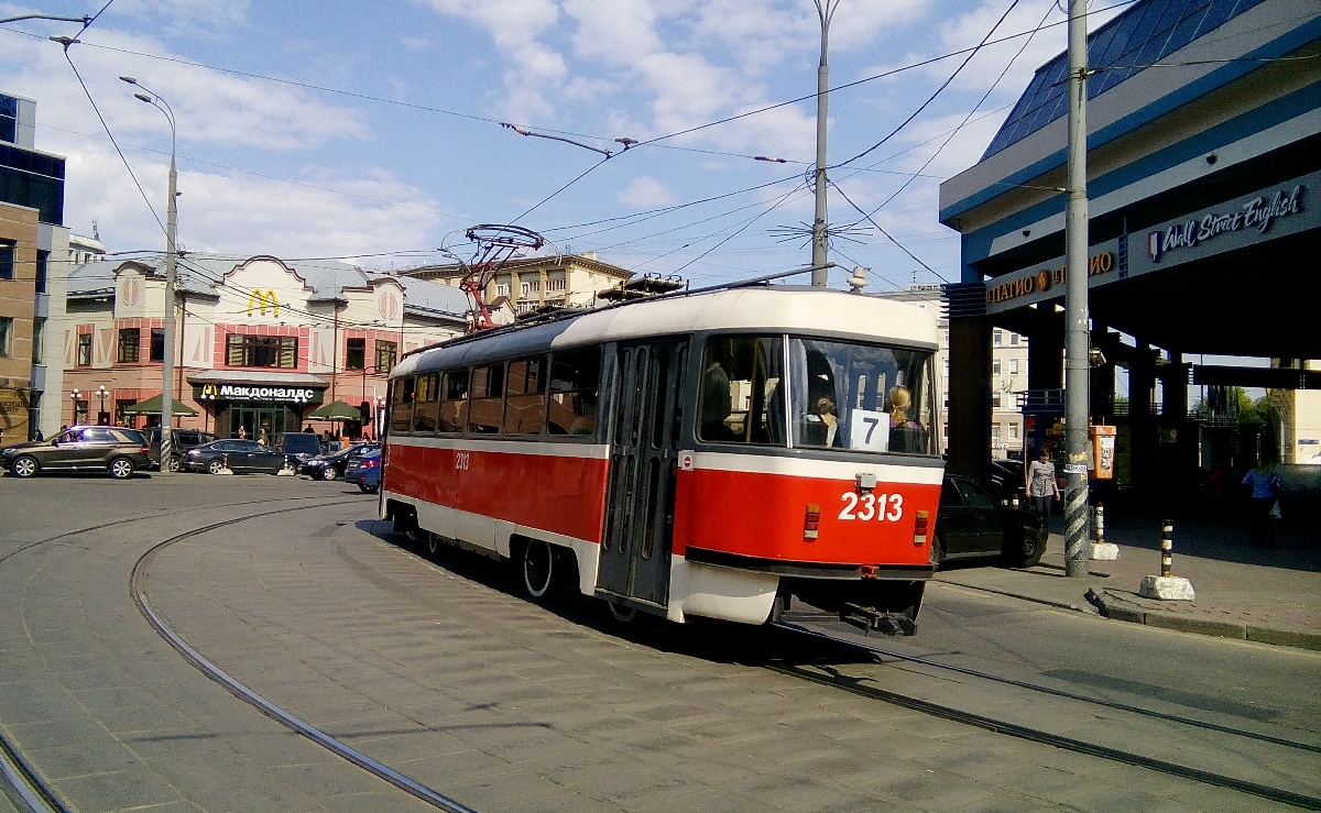 Москва. Tatra T3 (МТТА-2) №2313