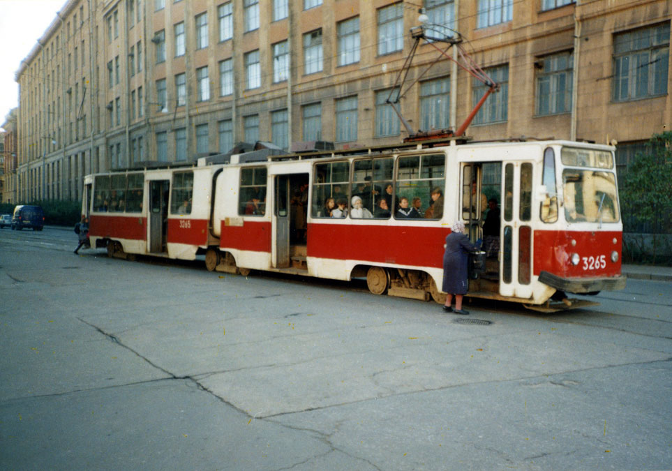 Санкт-Петербург. ЛВС-86Т №3265