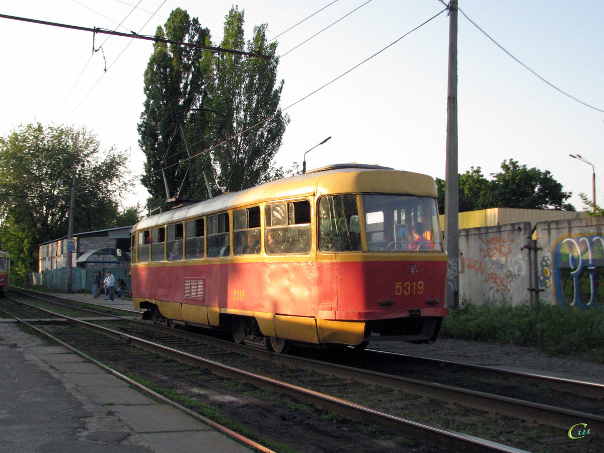 Киев. Tatra T3 (двухдверная) №5319