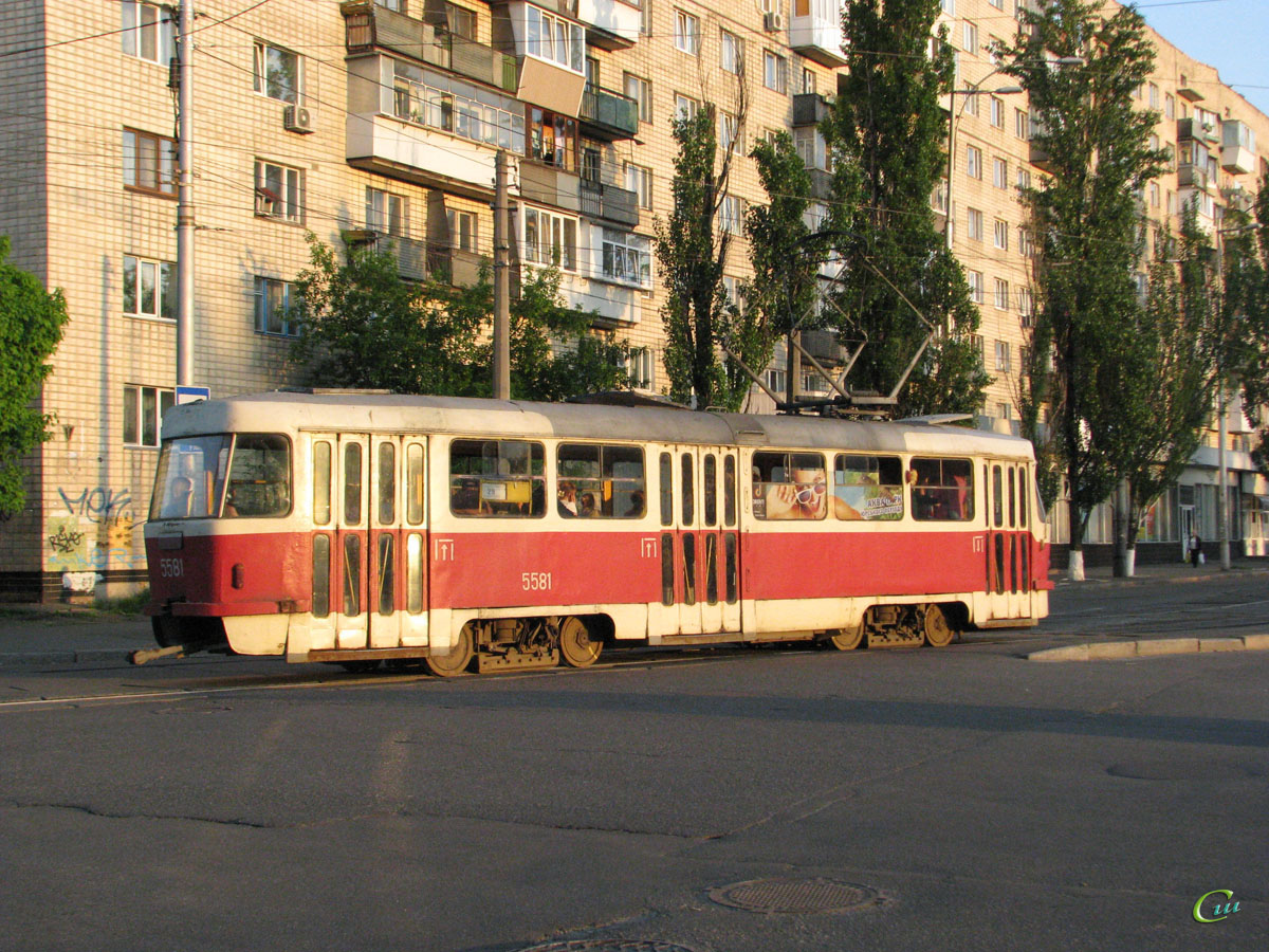 Киев. Tatra T3SU №5581