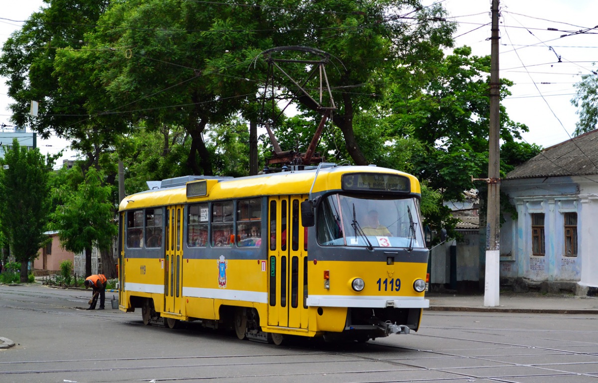 Николаев. Трамвай Tatra T3M
