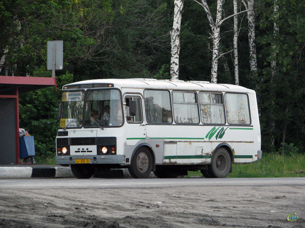 Воронеж. ПАЗ-32053 ау850