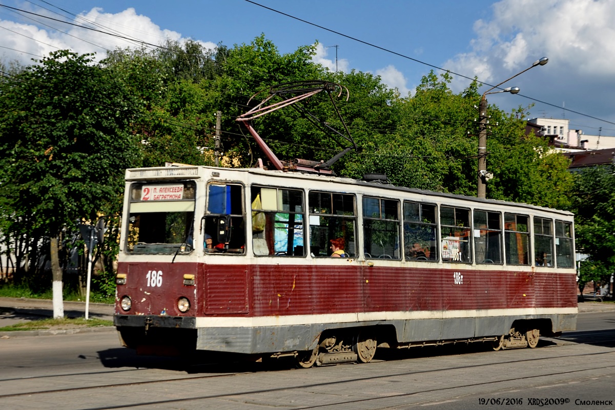 Смоленск. 71-605А (КТМ-5А) №186