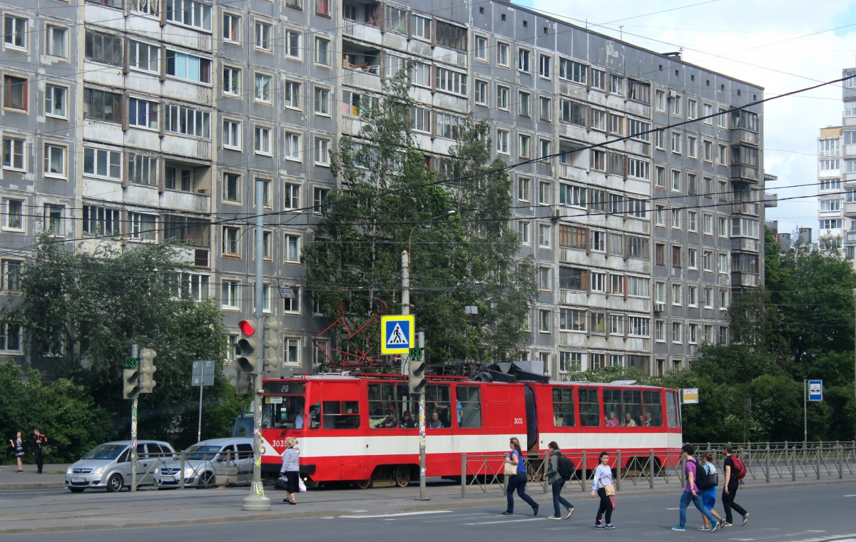 Санкт-Петербург. ЛВС-86К №3035