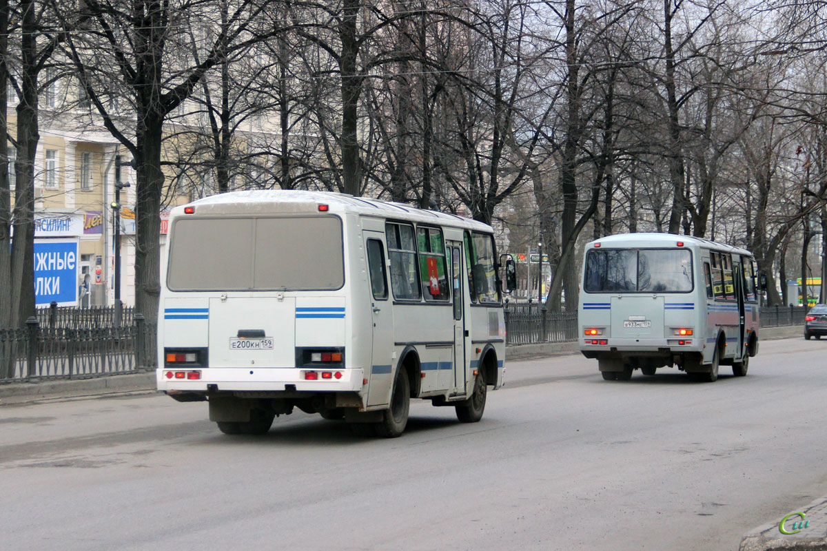 Пермь. ПАЗ-32053 е200кн, ПАЗ-32053 в933ме
